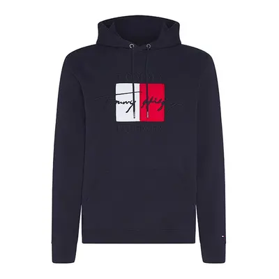 Tommy Hilfiger Sweatshirt - SIGNATURE ARTWORK HOODY blue