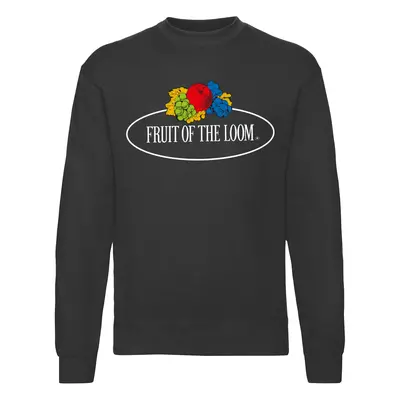 Men's Vintage Set in Sweat Sweatshirt with a large Fruit of the Loom logo