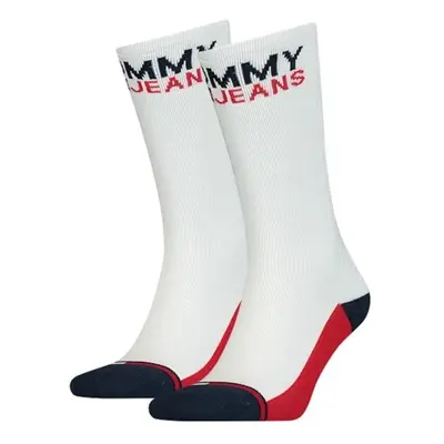 Socks - TH UNISEX TOMMY JEANS VINTAGE CUT 2P white