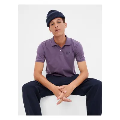 GAP Polo tričko logo piké organic - Pánské