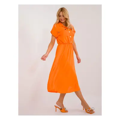 Dress-DHJ-SK-19002.31-Orange