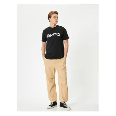 Koton Oversize Parachute Trousers Cargo Pocket Detailed