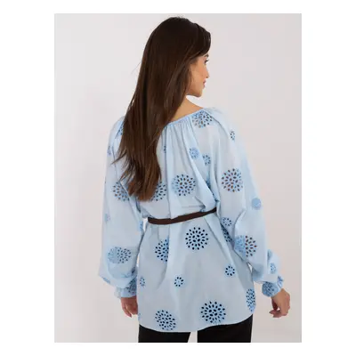 Blouse-LK-BZ-509747.80-light blue