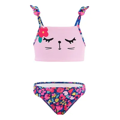 Denokids Floral Cat Girl Bikini