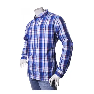 Tommy Hilfiger Shirt - FALK CHK CF2 blue