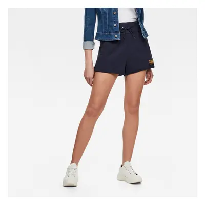 G-STAR Shorts - High waist sw short wmn dark blue