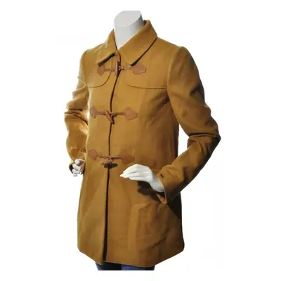 Tommy Hilfiger Coat - HESTER DUFFLE CO mustard