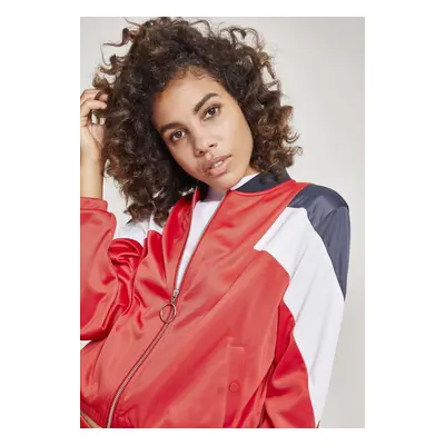 Dámská 3-Tone Track Jacket firered/navy/white