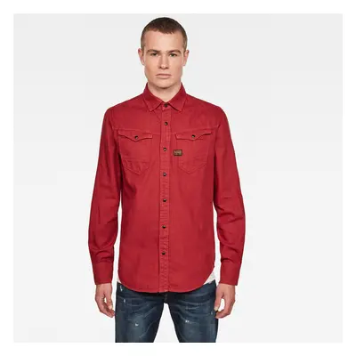 G-STAR Shirt - Arc slim shirt l\s red