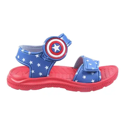 SANDALS BEACH PRINT AVENGERS CAPITAN AMERICA