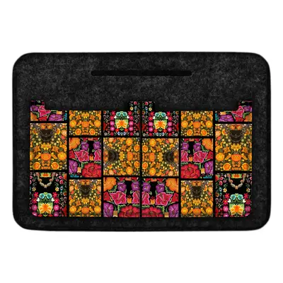 Bertoni Unisex's Felt Bag Organiser Frida Flowers