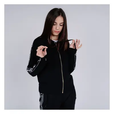 Michael Kors Sweatshirt - MK LOGO ZIP HOODIE black