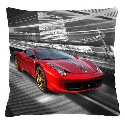 Bertoni Home Unisex's Square Pillow Ferrari