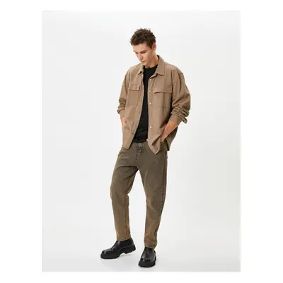 Koton Men's Khaki Jeans