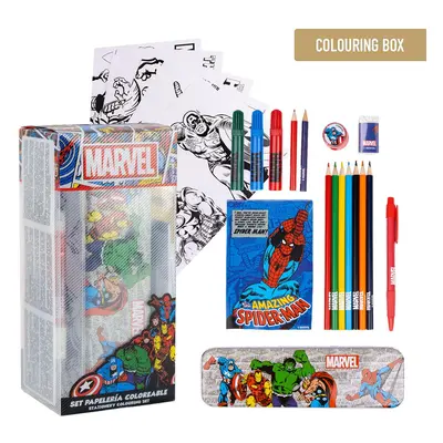 COLOURING STATIONERY SET MARVEL