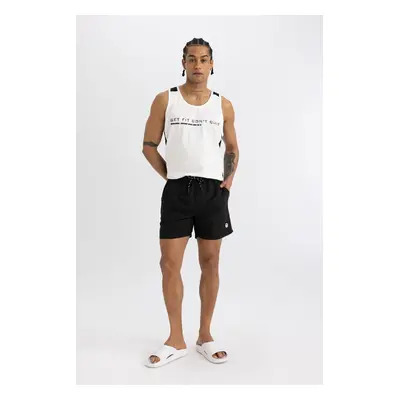 DEFACTO Mesh Lined Short Length Swim Shorts