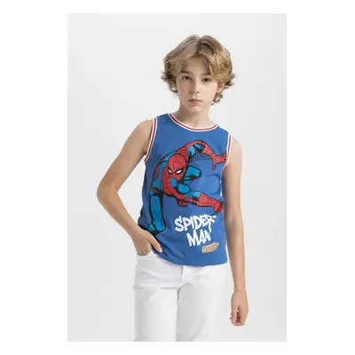 DEFACTO Boy's Marvel Comics Crew Neck Tank Top