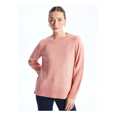 LC Waikiki Crew Neck Plain Long Sleeve Women's Knitwear Sweater