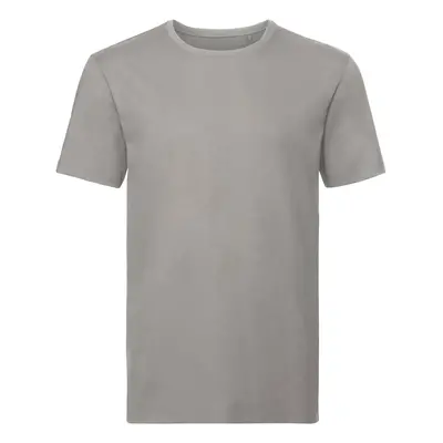 Beige Men's T-shirt Pure Organic Russell