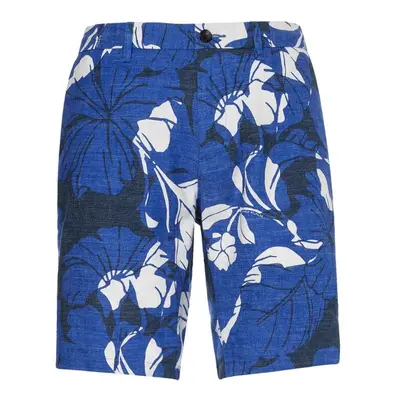 Tommy Hilfiger Shorts - HARLEM MODERN CHINO LINEN PRINT blue