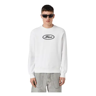 Diesel Sweatshirt - S-GINN-C2 SWEAT-SHIRT white