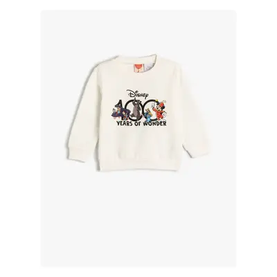 Koton Disney 100Year Special Sweatshirt Printed Licensed Long Sleeve