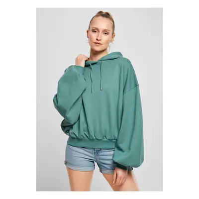 Dámská bio oversized froté mikina s bledělistou