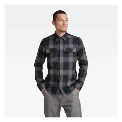 G-STAR Shirt - Marine slim shirt l\s black