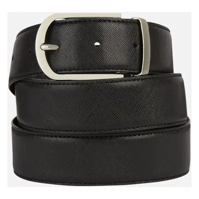 Černý pánský pásek Geox Belt - Pánské