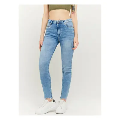 Světle modré zkrácené skinny fit džíny TALLY WEiJL - Dámské