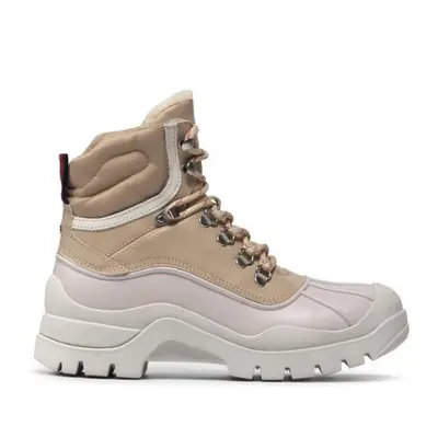 Shoes - Tommy Hilfiger WARMLINED OUTDOOR BOOT beige