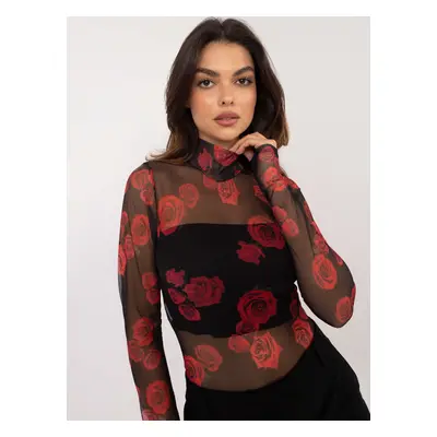 Blouse-DHJ-BZ-18275-2.61-black-red