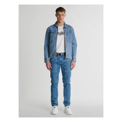 Big Star Man's Jacket Outerwear Light Denim-167