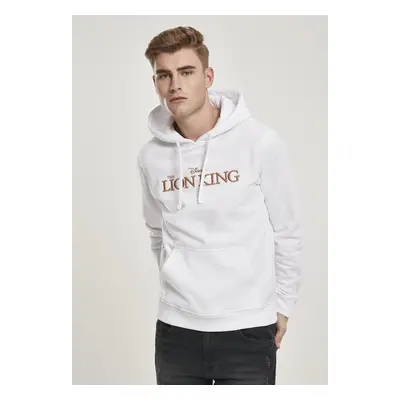 Lion King Logo 3D EMB Hoody White