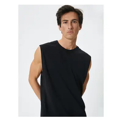 Koton Basic Sleeveless T-Shirt Crew Neck Cotton