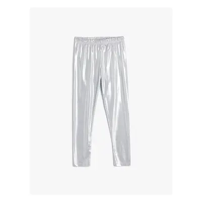 Koton Shiny Leggings Elastic Waist