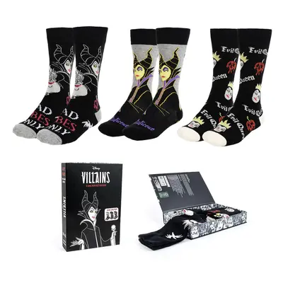 SOCKS PACK PIECES DISNEY VILLANAS