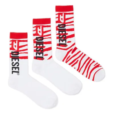 Diesel Socks - SKM-RAY-THREEPACK SOCKS white