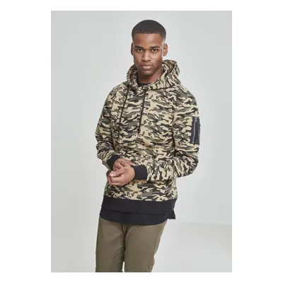 Sweat Camo Bomber Hoody wood camo