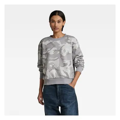 G-STAR Sweatshirt - Cropped ao loose sw wmn grey