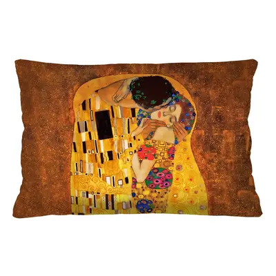 Bertoni Home Unisex's Rectangular Pillow Klimt Elegance Print Pocałunek