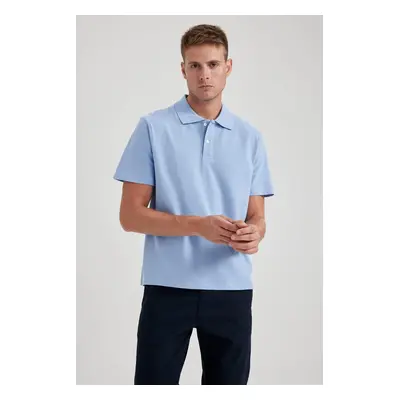 DEFACTO Regular Fit Polo Neck Short Sleeve T-Shirt