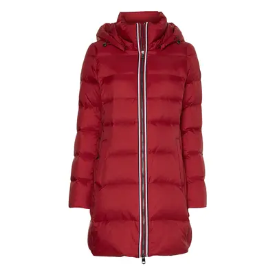 Tommy Hilfiger Jacket - GLOBAL STRIPE DOWN COAT red