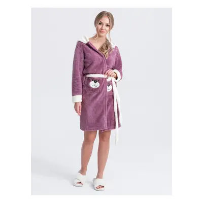 Edoti Women's bathrobe UL