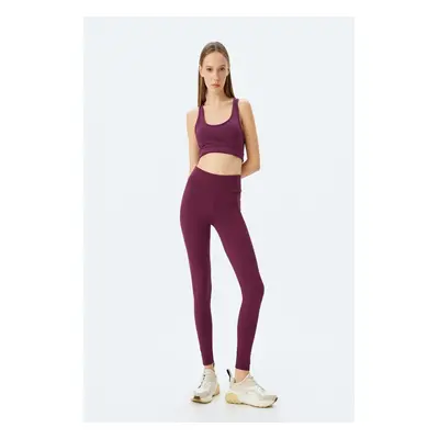 Koton Claret Red Women's Tights