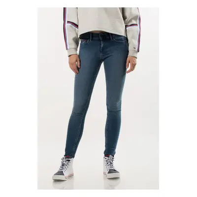 Tommy Jeans Jeans - TOMMY HILFIGER MID RISE SKINNY NORA blue