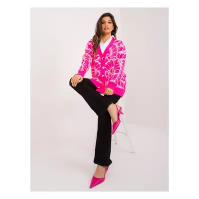 Cardigan-BA-SW-2040.78-fluo pink