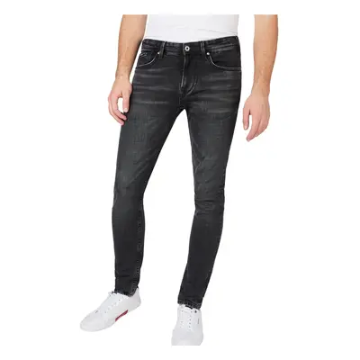 Černé pánské skinny fit džíny Pepe Jeans Finsbury - Pánské