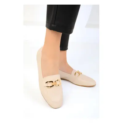 Soho Beige Women's Flats