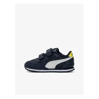 Tmavě modré dětské tenisky Puma St Runner v3 NL - Kluci